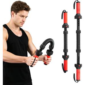 Adjustable Power Twister Arm Trainer - Chest Workout Equipment for Upper Body Strength Training - 44-88lbs Adjustable Chest Clip Muscle for Home Gym
