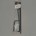 HOOSUN Garden Flag Stand,Premium Garden Flag Holder Pole Metal Powder-Coated Weather-Proof Paint with Graden Flag Clip and Spring Stoppers Without Flag Garden Decorations