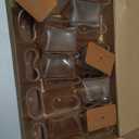 24 Pcs Chair Leg Floor Protectors for Hardwood Floors Rectangle Silicone Covers to Protect Wood Tile Floors Felt Pads Furniture Leg Caps Reduce Noise (Fit L:2" to 2-1/2",W:1" to 1-1/2")