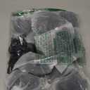 Funnymoom 12 Pcs Travel Size Loofah Individually Wrapped, Small Shower Puff Bath Sponge Pouf Ball Bulk Mesh Bath Puff Mini Loofah Sponge with Case Bulk for Shower Care (25g,Black)