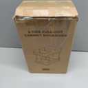 Delamu 2 Sets of 3-Tier Bathroom Under Sink Organizers and Storage, Multi-Purpose Stackable Pantry Organization and Storage, Pull Out Clear Kitchen Bathroom Cabinet Organizer with Movable Dividers | Storage, Multi-Purpose, Stackable, Pantry Organization, Pull Out, Movable Dividers (White)