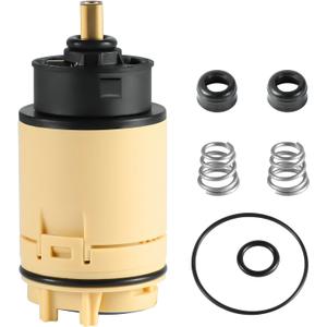 RP70538 Single Function Pressure Balance Cartridge, Shower Cartridge Replacement, Compatible with Peerless and Delta Single Handle Tub/Showers Faucet (Not Included Check Valve)