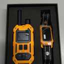 BLACKDOG Dog Training Collar, 4200ft Armor-Proof Dog Shock Collar with Remote, IP67 Waterproof Dog E Collar with 4 Training Modes & Night Vision Dual-Light for All Breeds 5-150lbs (Orange)