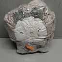 Ryttir 15.7 Inch Chubby Gray Owl Stuffed Animal, Adventure Stuffed Owl Plush Toy, Brave Boy's and Girl's Room Decor, Funny Owls Gift for Kids and Women