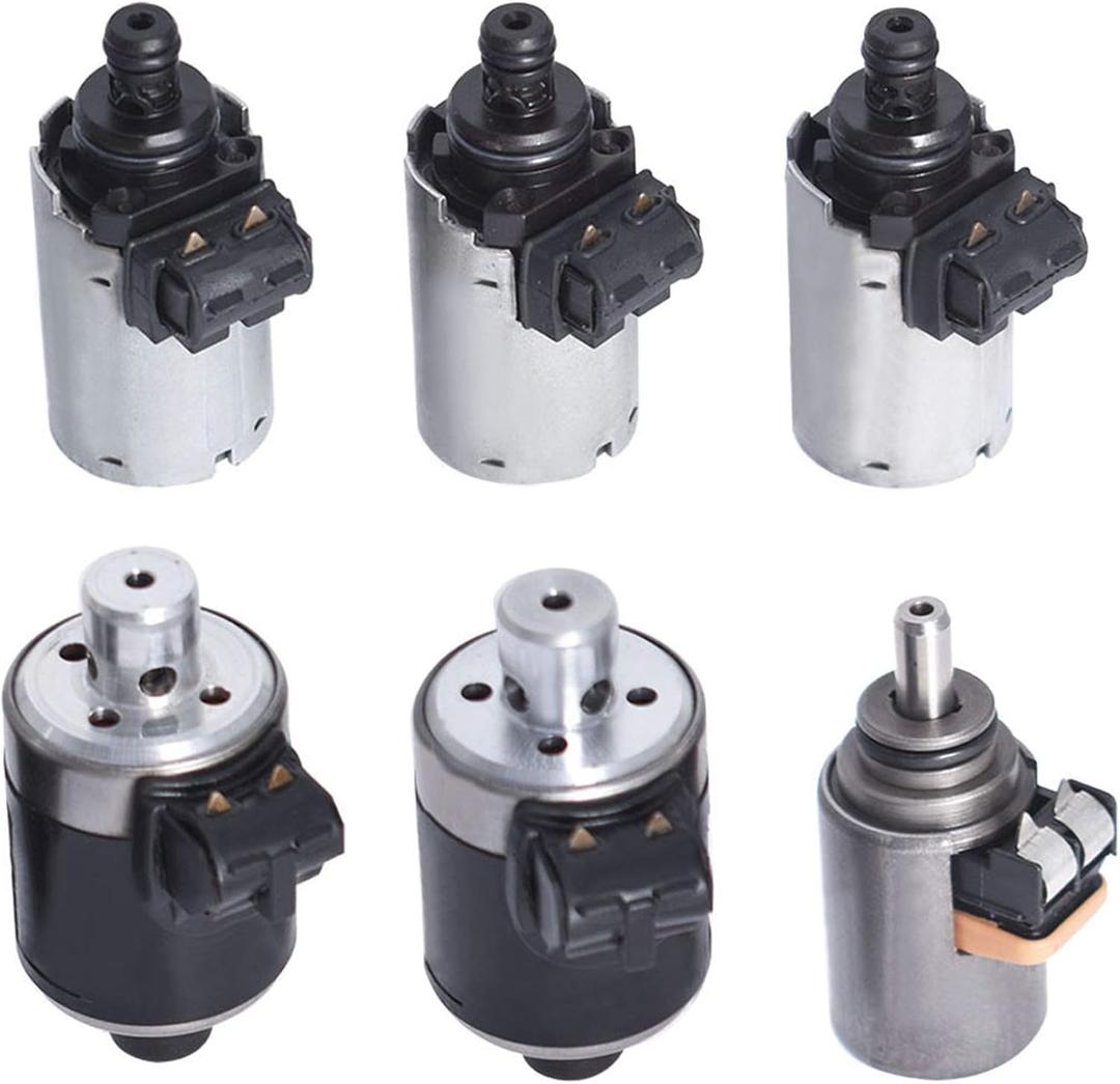 labwork 6Pcs Automatic Transmission Solenoids 722.6 Solenoids Set Replacement for 5-Speed