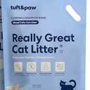 Tuft & Paw Really Great Cat Litter OdorStop, Low Tracking Mixed Tofu Cat Litter, Clumping, Multi-cat, Odor Control, Dust-Free - 9.25lbs