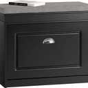 Haotian Hallway Shoe Bench with Seat Cushion, 1-Drawer