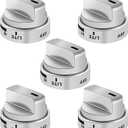AEZ73453509 Stove Knob Replacements Fit for lg Gas Range/Oven Models LRG3095ST LRG3091ST LRG3093ST LRG3085ST LRG3036ST LRG3035ST, Replaces AEZ72909008 AP5669773 2347547 PS7321756, 5 Pack