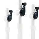 Ugo Catheter Valve (x4) - Urine Drainage Catheter Valves, Comfortable Easy to Use Lever Tap with Smooth Edges and Soft Silicone Tubing - an Effective Alternative to Leg Bags (Pack of 4)