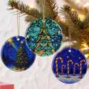 4 x Christmas Ornament, Christmas Tree Ornament, & Perfect Holiday Decor | Gifts for Family, Coworker, Friends - Tree Ornament