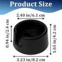 2Pcs Tamper Base for Ninja Luxe, Ninja Espresso ES601/ES701, Anti-Slip Silicone Portafilter Holder for Ninja, Coffee Accessories for Ninja Espresso Machine