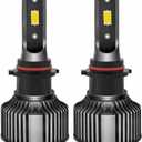 12278 PSX26W LED Fog Light Bulb 60W Canbus Error Free 12000LM Extremely Bright Car Fog Lamp Replacement, Amber Yellow, 2 Packs