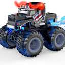 AUUGUU Remote Control Car, 2.4GHz Monster Trucks Toys with Light Spray, Birthday Gift for Kids 3 4 5 6 7 8, All Terrain RC Cars, Toddler Toys for Boys Girls 3+ Year Old (Bull)