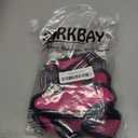 BARKBAY No Pull Dog Harness Large Reflective Dog Harness with Front Clip and Easy Control Handle for Walking Training Running with ID Tag Pocket(Pink,L)