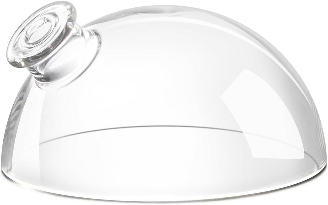 Essential Oil Diffuser Glass Dome,The Diameter is 4.75 Inches, 2.1Inches High,Not Fit for All The DiffuserPlease Choose Carefully