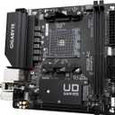 Gigabyte A520I AC (AMD Ryzen AM4/Mini-ITX/Direct 6 Phases Digital PWM with 55A DrMOS/Gaming GbE LAN/Intel WiFi+Bluetooth/NVMe PCIe 3.0 x4 M.2/3 Display Interfaces/Q-Flash Plus/Motherboard)