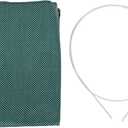 Buachois Leaf Collector Bag, Dustpan Type Yard Waste Bag for Leaves Lawn Debris Grass Clippings, Reusable Garden Leaf Bag with PP Non Woven Fabric, Large Capacity Outdoor Cleaning (150L)