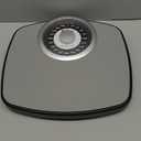 Adamson A25 Scales for Body Weight - Up to 400 LB - 5.3" Dial on 13.77" x 14.17" Platform - Anti-Skid Rubber Surface - High Precision Bathroom Scale Analog - Durable with 20-Year Assurance - Grey