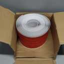 Vinyl Baseboard Molding Trim 6 Inch x 60 Feet Peel and Stick Baseboard Trim Flexible PVC Cove Base Moulding Self-Adhesive Trim for Garage Bathroom Cabinet Floor Walls, White