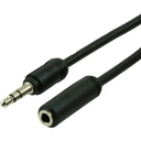 GE 6ft. 3.5mm Audio Cable Extension  3 Pack