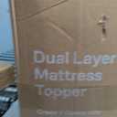 Niagara Sleep Solution Ultra Soft & Cooling Mattress Topper - Queen Size | Rayon Derived from Bamboo, Pillow Top Mattress Pad, 20" Deep Pocket, Back Pain Relief, Perfect for Hot Sleepers, Green