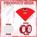Epakh 150 Sets 2026 Graduation Decorations Kit Class of 2026 Congrats Grad Party Pack with Cone Cellophane Bags for Graduation Party Favors