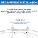 FengYu 330lbs Roof Rack Cross Bars Compatible with Mazda CX30 CX-30 2020 2021 2022 2023 2024 2025 2026 (with Flush Side Rails), Lockable Heavy Duty Aluminum Roof Rails Crossbars Cargo Bars Rooftop