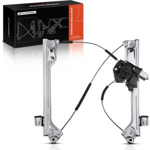 A-Premium Power Window Regulator with Motor and Anti-Pinch Compatible with Cadillac Escalade Chevrolet Silverado Tahoe GMC Sierra Front Left
