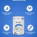 K-Nutra Yummy Tummy Probiotics for Kids | 2.12oz (30 Sticks) | 3-in-1 Prebiotic & Probiotic Powder | 30 Billion CFUs | Clinically Tested | Supports Digestive & Immune Health | for Ages 3+