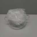 Glass Simmer Pot,83oz/2500ml Clear Glass Pots for Cooking on Stove with Lid, Large Saucepan Cookware Set for Pasta Noodle, Soup, Milk, Baby Food