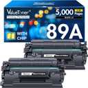 Valuetoner 89A Toner Cartridge Black Compatible Replacement for HP 89A CF289A 89X CF289X for HP LaserJet M507 M507dn M507n M507X M507dng M528 M528dn M528f M528Z M528C Series Printer (2-Pack)