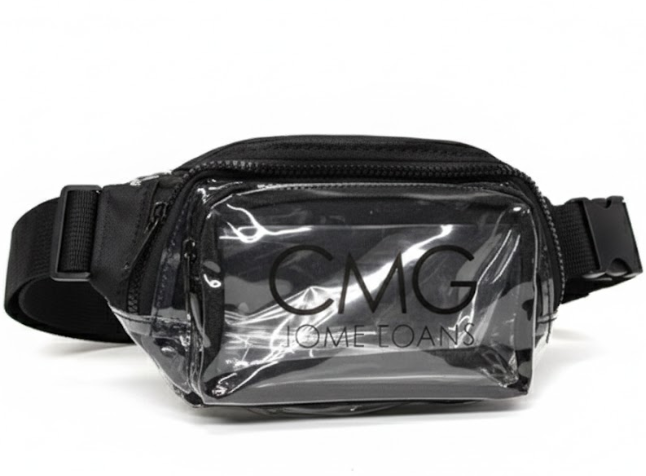 clear belt bag , fanny packs , Pack of 3