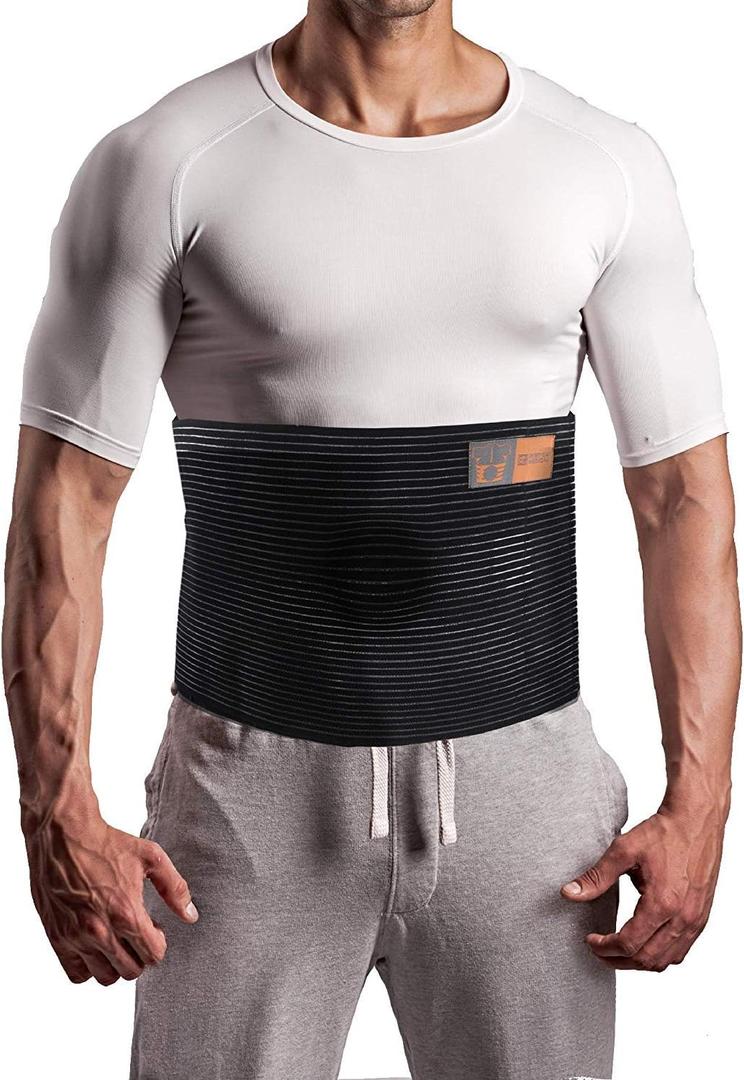Everyday Medical Plus Size Umbilical Hernia Support Belt I Pain and Discomfort Relief from Umbilical, Navel, Ventral and Incisional Hernias I Hernia Binder for Big Men and Large Women I L/XL