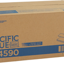 Pacific Blue Basic® 1-Ply Recycled Multifold Paper Towels by GP PRO (Georgia-Pacific), White, 4,000 Towels Per Case