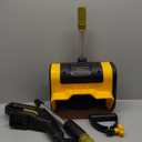 Cordless Snow Shovel, 20V 1200W Snow Shovel with S-a-f-e-t-y Lock and Auxiliary Handle, 10in Sweeping Width, 5.9in Sweeping Depth, for Cleaning The Snow on Residential Areas, Construction Sites