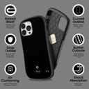 iFace First Class Designed for iPhone 13 Pro (6.1")  Cute Shockproof Dual Layer [Hard Shell + Bumper] Phone Case [Drop Tested] - Black