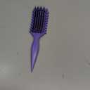 Curly Hair Brush,Curl Defining Brush for Effortlessly Defined Curls & Waves,Vented Hair Brush for Wet & Dry Hair,Women and Men,Reduces Frizz (Purple)