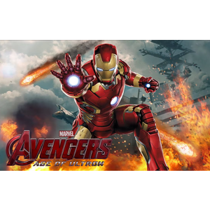 Iron Hero Man 7x5ft Happy Birthday Backdrop Cartoon Iron Hero Backdrop  Balloon Cartoon Background Hero Party Decoration Banner