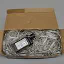 JMEXSUSS Green Christmas Net Lights 360 LED 12ft x 5ft Bush Lights Outdoor Plug in 8 Modes with Remote Connectable for Christmas Patrick Day Decorations, Clear Wire