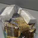 Nervure 350PCS Clear Gold Plastic Plates - Gold Plastic Dinnerware Sets for 50 Guests - 100 Disposable Plates, 150 Silverware, 50 Cups, 50 Napkins for Wedding & Party & Thanksgiving : Health & Household