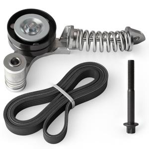 Engine Serpentine Belt Drive Kit with Bolt Fit for Chevrolet Cruze 2012-2015, Fit for Cruze Limited 2016 - DOHC L4 1.4L, Serpentine Belt Drive Component Kit OE 38344 49804 25195388