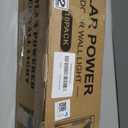 SEZAC Solar Lights Outdoor [10 Pack /3 Working Mode], Solar Security Lights Solar Motion Sensor Lights Wireless IP 65 Waterproof Outdoor Lights for Garden Fence Patio Garage (42LED)