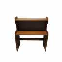 Small Book Shelf, Desktop Shelves for Small Spaces, Home and Office Book Organizer with Wooden Bookshelves, Kids Book Display, Dark Brown