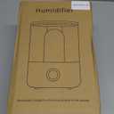 Reptile Fogger, 4L Top Fill Adjustable Mister Tank, Reptile Humidifier for Terrariums and Paludarium, Enhances Humidity Control, White, 1 Set