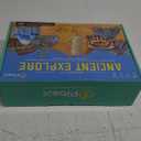 Ancient Wonders Dig Kit, Excavate 6 Treasure Landmarks Figurines & 6 Rocks, with History Learning Cards, Wonders of The World Toy Archaeology Set, STEM Party Favor Gifts for Boys & Girls Age 6+