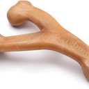 Benebone Wishbone Durable Dog Chew Toy for Aggressive Chewers, Real Chicken, Made in USA, Giant