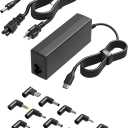 USB C Universal Laptop Charger Fit for HP Lenovo Dell Acer Asus Toshiba Geteway Samsung MacBook IBM Fujitsu Sony LG MSI Notebook Ultrabook Chromebook Computer AC Adapter Power Cord