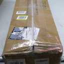 AFLUI Corner Bookshelf with LED Light Strips & 4 Fabric Drawers, 5-Tier Convertible Corner Shelf with Display Shelf, Large Wood Industrial Bookcase for Living Room, Bedroom, Home Office, Rustic Brown