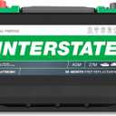 Interstate Batteries Marine/RV Battery 12V 85Ah 975MCA (Group Size 27M) Dual Purpose Power Pure Lead AGM RV & Marine Starting Replacement Battery (27M-AGM) Boats, RV's