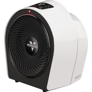 Vornado Velocity 3R 1500-Watt 5118 BTU Electric Whole Room Fan Space Heater with Timer in White EH1-0160-43